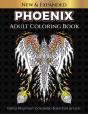 Phoenix Adult Coloring Book - Preview