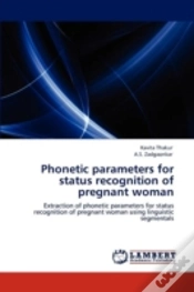 Capa do artigo Phonetic Parameters For Status Recognition Of Pregnant Woman