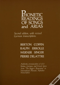 Capa do artigo Phonetic Readings Of Songs And Arias