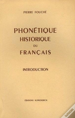 Capa do artigo Phonétique Historique Du Français. I. Introduction