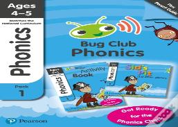 Phonics - Learn At Home Pack 1 (Bug Club), Phonics Sets 1-3 For Ages 4-5 (Six Stories + Parent Guide + Activity Book)