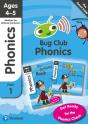 Phonics - Learn At Home Pack 1 (Bug Club), Phonics Sets 1-3 For Ages 4-5 (Six Stories + Parent Guide + Activity Book) - Preview