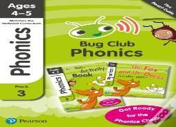 Phonics - Learn At Home Pack 3 (Bug Club), Phonics Sets 7-9 For Ages 4-5 (Six Stories + Parent Guide + Activity Book)