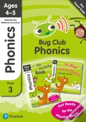 Phonics - Learn At Home Pack 3 (Bug Club), Phonics Sets 7-9 For Ages 4-5 (Six Stories + Parent Guide + Activity Book)