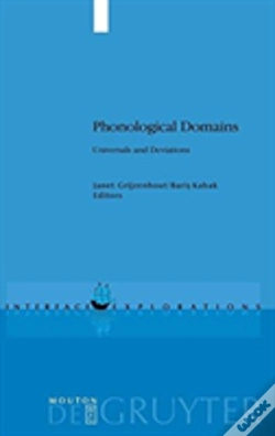 Capa do artigo Phonological Domains