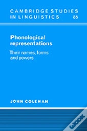 Phonological Representations