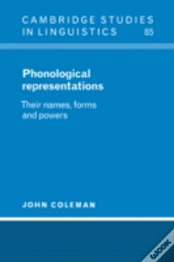Capa do artigo Phonological Representations