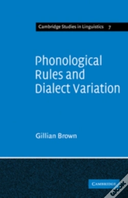 Capa do artigo Phonological Rules And Dialect Variation