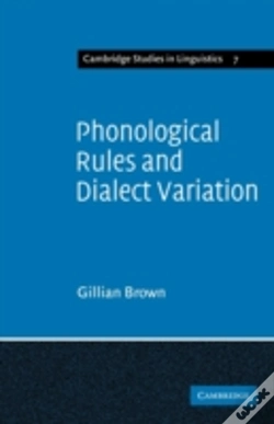 Capa do artigo Phonological Rules And Dialect Variation