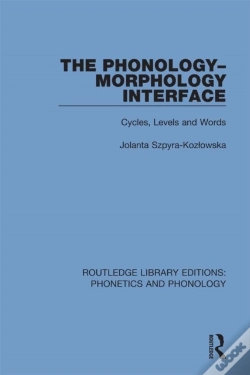 Capa do artigo Phonology-Morphology Interface