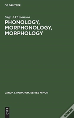 Capa do artigo Phonology, Morphonology, Morphology