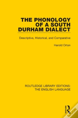 Capa do artigo Phonology Of A South Durham Dialect