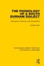 Phonology Of A South Durham Dialect - Preview