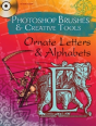 Photoshop Brushes & Creative Tools Ornate Letters & Alphabets - Preview
