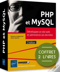 Capa do artigo Php Et Mysql - Coffret De 2 Livres : Developpez Un Site Web Et Administrez Ses Donnees (3e Edition)