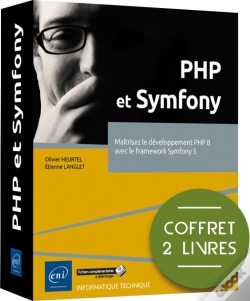 Capa do artigo Php Et Symfony - Coffrets De 2 Livres - Maitrisez Le Developpement Php 8 Avec Le Framework Symphony