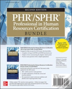 Capa do artigo Phr/Sphr Professional In Human Resources Certification All-In-One Exam Guide, Second Edition