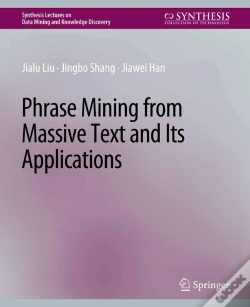 Capa do artigo Phrase Mining From Massive Text And Its Applications