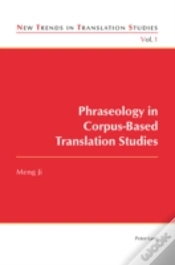 Capa do artigo Phraseology In Corpus-Based Translation Studies