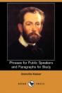 Phrases For Public Speakers And Paragraphs For Study (Dodo Press) - Preview