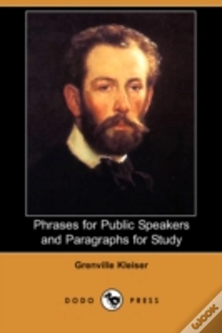 Capa do artigo Phrases For Public Speakers And Paragraphs For Study (Dodo Press)