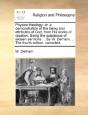 Physico-Theology: Or, A Demonstration Of - Preview