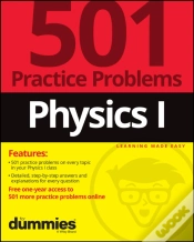Capa do artigo Physics I: 501 Practice Problems For Dummies (+ Free Online Practice)