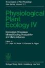 Physiological Plant Ecology Iv - Preview