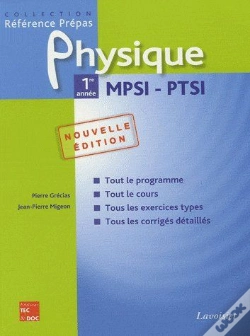 Capa do artigo Physique ; 1ère Année Mpsi Ptsi (2e Édition)