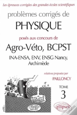 Capa do artigo Physique Agro-Véto (Ina-Ensa, Env, Ensg Nancy, Archimède) - 1998-2000 - Tome 3