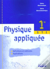 Capa do artigo Physique Appliquee 1e ; Livre De L