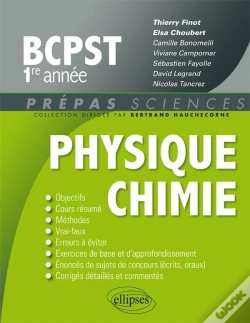Capa do artigo Physique Chimie Bcpst 1ere Annee