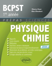 Physique-Chimie ; Bcpst 1re Année ; Nouveaux Programmes