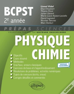 Capa do artigo Physique-Chimie Bcpst 2e Année : Programme 2022