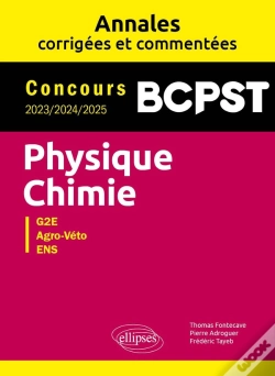 Capa do artigo Physique-Chimie : Bcpst ; Annales Corrigées Et Commentées ; Concours 2023-2024-2025