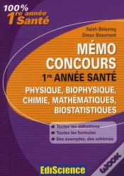 Capa do artigo Physique, Chimie, Mathématiques ; Mémo Concours 1ère Année Santé