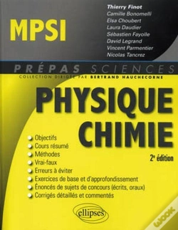 Capa do artigo Physique Chimie Mpsi 2eme Edition
