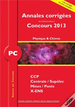 Capa do artigo Physique-Chimie ; Pc ; Annales Corrigées (Édition 2013)