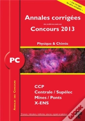 Capa do artigo Physique-Chimie ; Pc ; Annales Corrigées (Édition 2013)