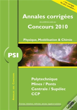 Capa do artigo Physique Chimie ; Psi (Annales 2010)