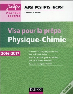 Capa do artigo Physique-Chimie ; Visa Pour La Prépa ; Mpsi-Pcsi-Ptsi-Bcpst (4e Édition)