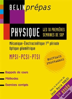 Capa do artigo Physique : Les 10 1eres Semaines De Sup