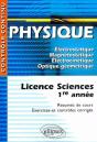 Physique - Licence Sciences 1re Année - Preview