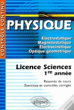 Capa do artigo Physique - Licence Sciences 1re Année