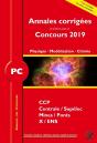 Physique, Modélisation, Chimie ; Pc ; Annales Corrigées ; Concours 2019 - Preview