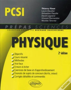 Capa do artigo Physique Pcsi 2eme Edition