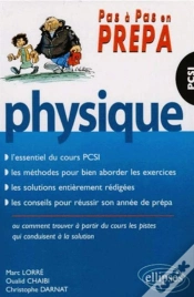 Capa do artigo Physique Pcsi