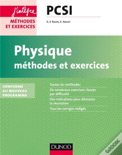 Capa do artigo Physique ; Pcsi ; Méthodes Et Exercices (2e Édition)