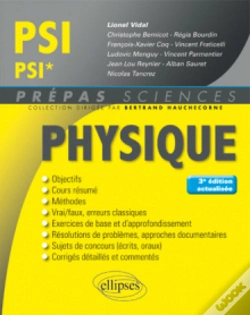 Capa do artigo Physique Psi/Psi* - 3e Édition Actualisée