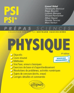 Capa do artigo Physique Psi/Psi* - Programme 2022